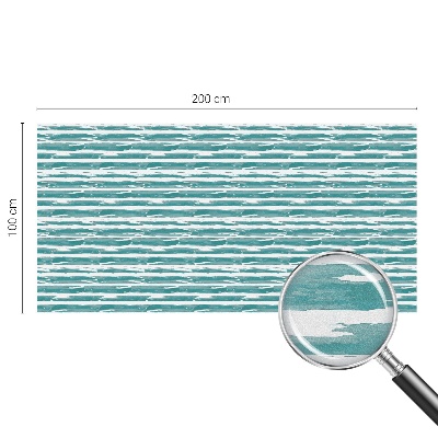 Folie für Fenster blickdicht Grüne Streifen
