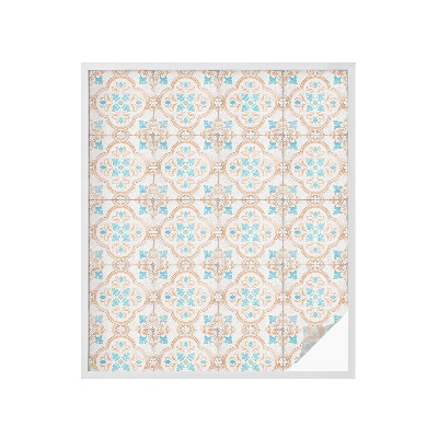 Fensterfolie Sichtschutz Rustikale Fliesen