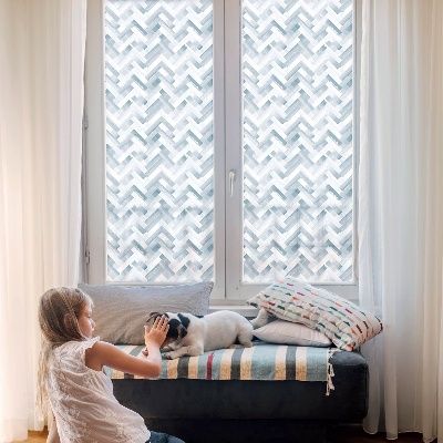 Folie für Fenster blickdicht Geometrisches Muster