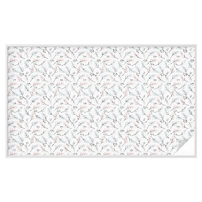 Fensterfolie Sichtschutz Pflanzenblätter