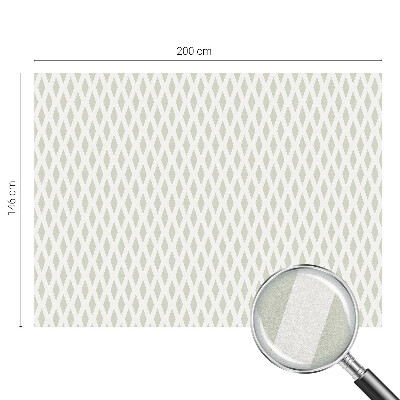 Fensterfolie Sichtschutz Rautenmuster