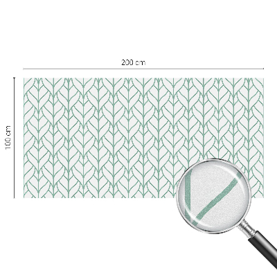 Folie für Fenster blickdicht Pflanzensymmetrie