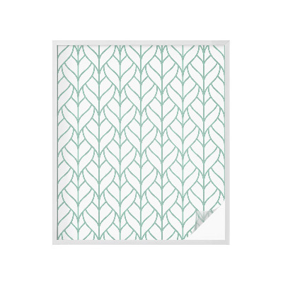 Folie für Fenster blickdicht Pflanzensymmetrie