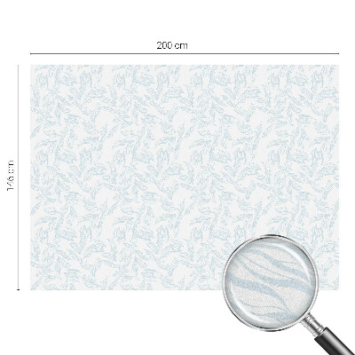 Folie für Fenster blickdicht ätherische Blätter