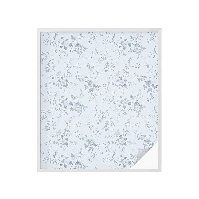 Klebefolie Fenster Sichtschutz Zarte Blüten