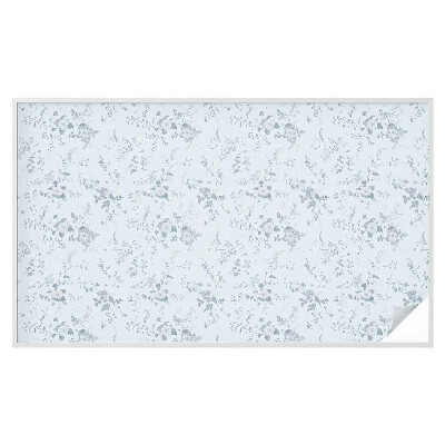 Klebefolie Fenster Sichtschutz Zarte Blüten