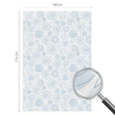 Folie für Fenster blickdicht Spiralmuster