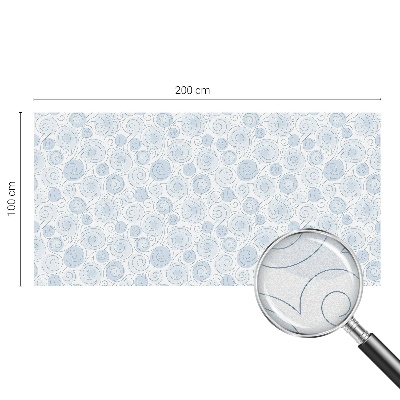 Folie für Fenster blickdicht Spiralmuster