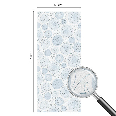 Folie für Fenster blickdicht Spiralmuster