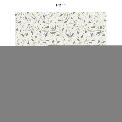 Fensterfolie Sichtschutz Blätter von Trieben