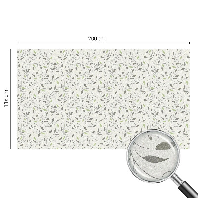 Fensterfolie Sichtschutz Blätter von Trieben