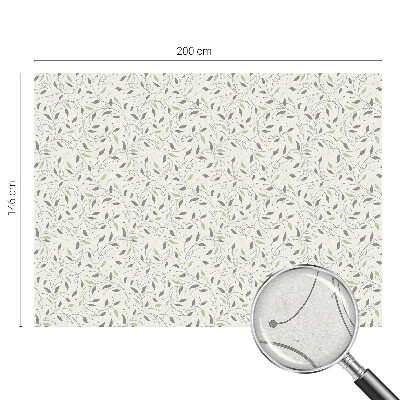 Fensterfolie Sichtschutz Blätter von Trieben