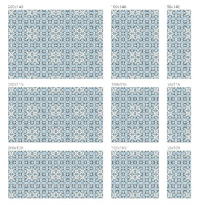 Sichtschutz Klebefolie Buntglasoptik Geometrische Muster