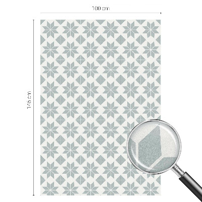 Fensterfolie Sichtschutz Geometrische Sterne