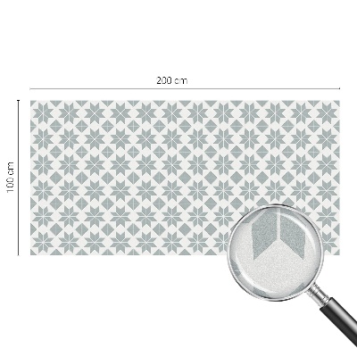 Fensterfolie Sichtschutz Geometrische Sterne