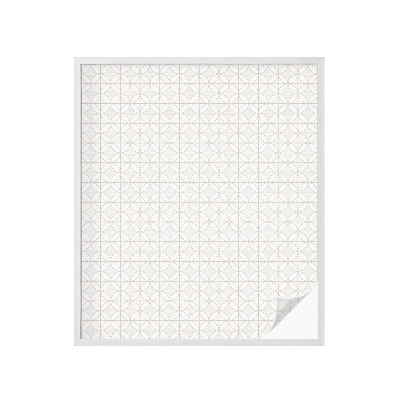 Folie für Fenster blickdicht Geometrische Muster