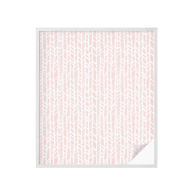 Klebefolie Fenster Sichtschutz Pastellfarbenes Fischgrätmuster