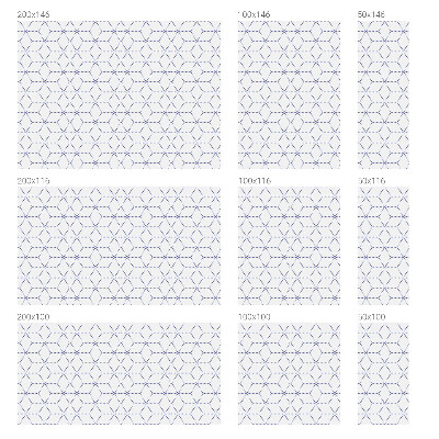 Sichtschutzfolie Fenster Buntglasoptik Lila Rauten