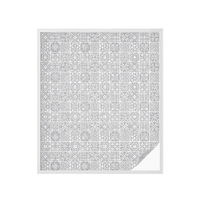 Folie für Fenster blickdicht Geometrische Eleganz