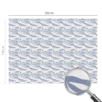 Sichtschutz Klebefolie Buntglasoptik Zebra-Muster