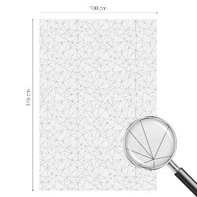 Fensterfolie Sichtschutz Geometrische Muster
