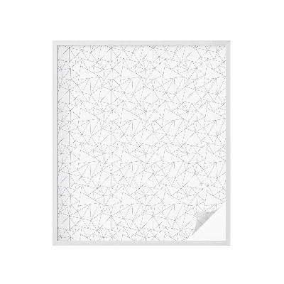 Fensterfolie Sichtschutz Geometrische Muster