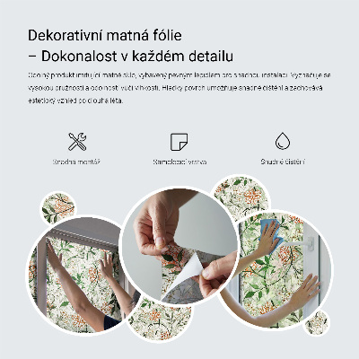 Folie für Fenster blickdicht Wellenförmige Formen