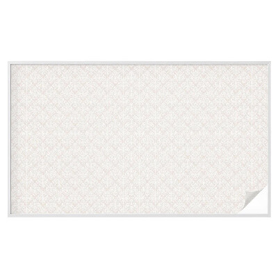 Sichtschutz Klebefolie Buntglasoptik Pflanzenornament