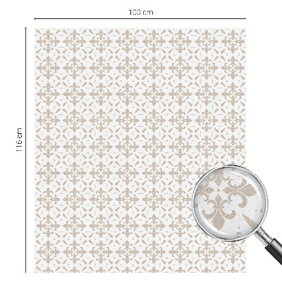 Fensterfolie Sichtschutz Elegante Muster