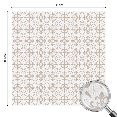 Fensterfolie Sichtschutz Elegante Muster