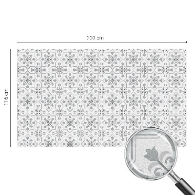 Fensterfolie Sichtschutz Symmetrische Ornamente