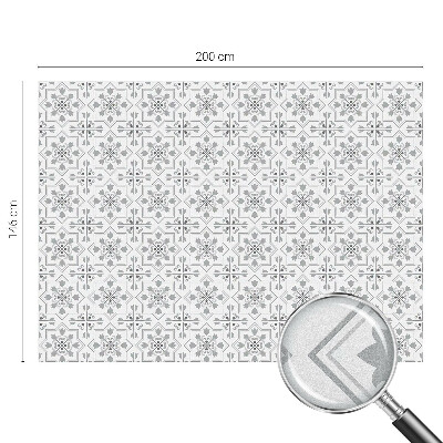 Fensterfolie Sichtschutz Symmetrische Ornamente