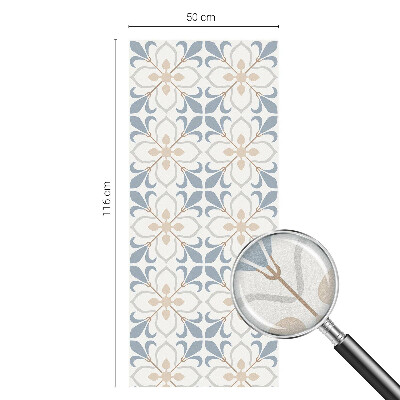 Sichtschutzfolie Fenster Buntglasoptik Blumenschönheit