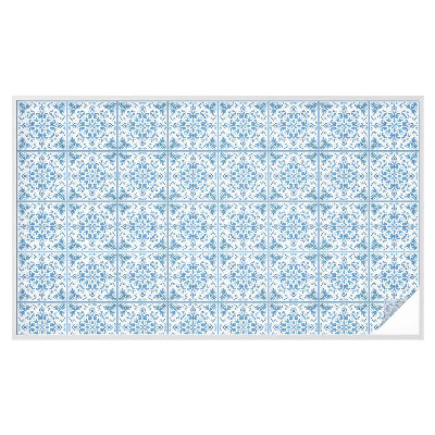 Fensterfolie Sichtschutz Blumenschmuck