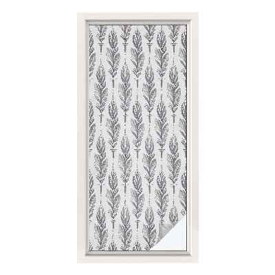 Fensterfolie Sichtschutz Elegante Federn
