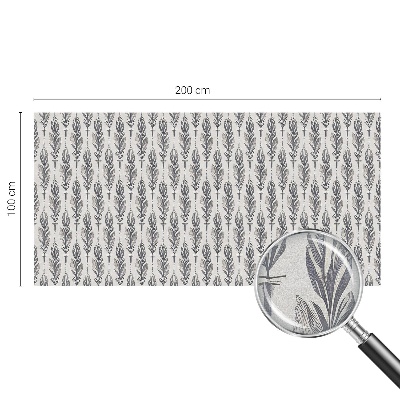 Fensterfolie Sichtschutz Elegante Federn