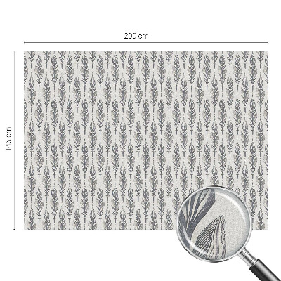 Fensterfolie Sichtschutz Elegante Federn