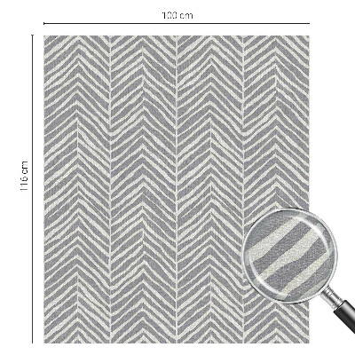 Sichtschutz Klebefolie Buntglasoptik Zickzackmuster