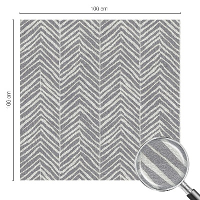 Sichtschutz Klebefolie Buntglasoptik Zickzackmuster