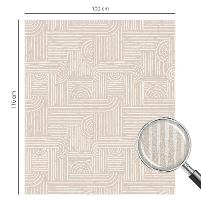 Folie für Fenster blickdicht Geometrisches Muster