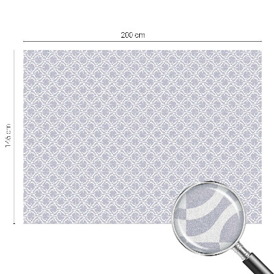 Klebefolie Fenster Sichtschutz Lila Symmetrie