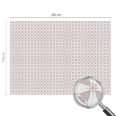 Sichtschutz Klebefolie Buntglasoptik Geometrie der Harmonie
