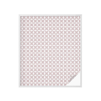 Sichtschutz Klebefolie Buntglasoptik Geometrie der Harmonie