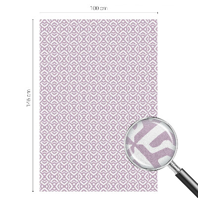 Fensterfolie Sichtschutz Lila Formen