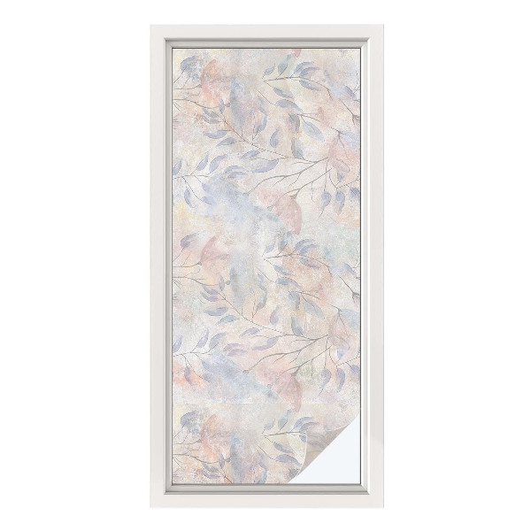 Sichtschutzfolie Fenster Buntglasoptik Änderungseffekt