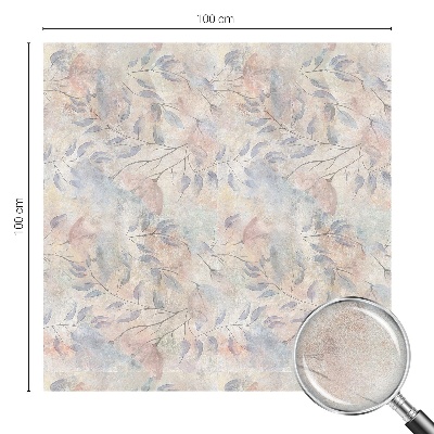 Sichtschutzfolie Fenster Buntglasoptik Änderungseffekt