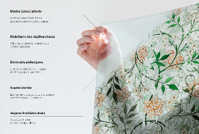 Folie für Fenster blickdicht Blumenzauber