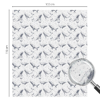 Folie für Fenster blickdicht Meerestiere