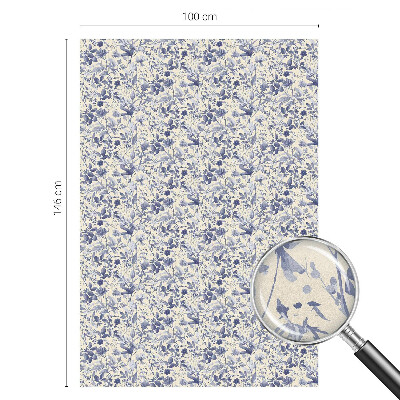 Klebefolie Fenster Sichtschutz Blumensymmetrie