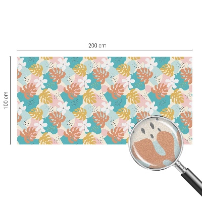 Fensterfolie Sichtschutz Exotische Natur